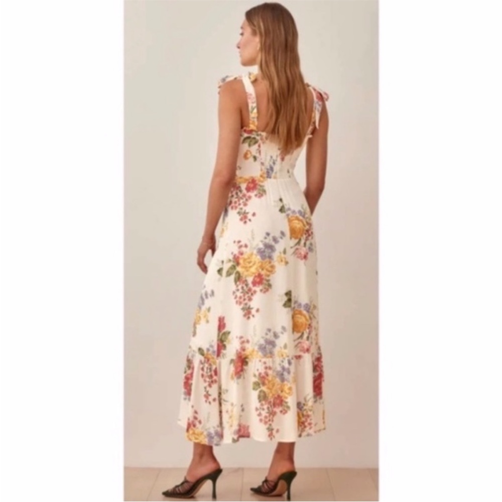 NEW Reformation Nikita Dress Bouquet 12 - Picture 13 of 17